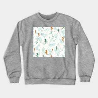 Seaweed white Crewneck Sweatshirt